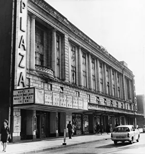 The Plaza Cinema, 71 Kingsway Swansea South Wales in 1964