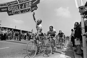 Cycling Prints: The Plymouth stage of the Tour De France. Stage winner Henke Poppe. 29th June 1974