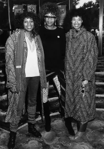 The Pointer Sisters the pop group at the Montreux Pop Festival May 1985 in Switzerland