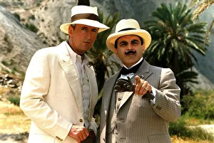Poirot TV series starring David Sucht as Poirot and Hugh Fraser as Captain Hastings