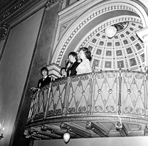 Beatlemania Prints: Police try to control fans in the streets of Liverpool before the premiere of The Beatles