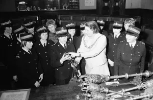 Professionals Prints: Police Women at Guildhall, Cambridge, 13th March 1972