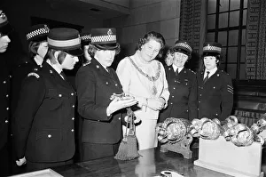 Police Women at Guildhall, Cambridge, 13th March 1972
