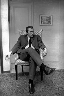 Political journalist David Frost in New York for his appearance on the American version