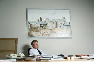 01300 Prints: Politician Michael Heseltine promoting his book The Challenge of Europe