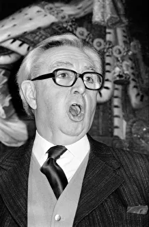 Politics: Lord George Brown, Britains former Labour Deputy Prime-minister who is now