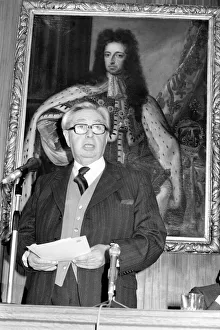 Politics: Lord George Brown, Britains former Labour Deputy Prime-minister who is now