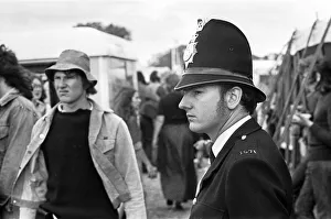 Pop Concert in Berkshire. Circa 26th / 27th August 1974