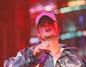 Pop group East 17 perform in concert at the Whitley Bay Ice Rink 24 May 1995