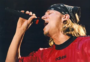 Pop group EYC, perform in the Smash Hits Tour at Whitley Bay Ice Rink 22 November 1995