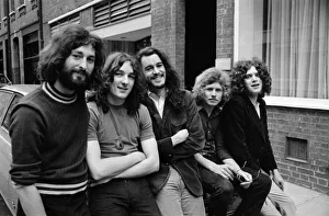 Pop Group Supertramp'pictured in Bruton Place, London