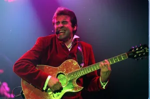Pop Music - American 60s pop group The Monkees pictured playing the Cardiff International