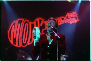 Pop Music - American 60s pop group The Monkees pictured playing the Cardiff International