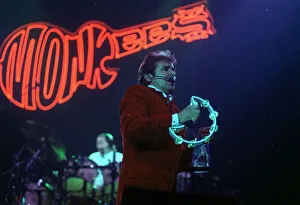 Pop Music - American 60s pop group The Monkees pictured playing the Cardiff International