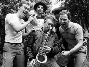Pop / Rock group UB40 photographed by the Mirror on the 19th July 1980