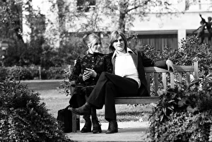 00536 Prints: Pop singer and actress Marianne Faithfull who has recently left bexley Hospital