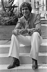 Pop singer Englebert Humperdinck at the Inn on the Park hotel minus his sideburns