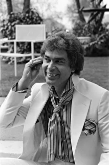 Pop singer Englebert Humperdinck at the Inn on the Park hotel minus his sideburns