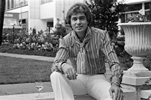 Pop singer Englebert Humperdinck at the Inn on the Park hotel minus his sideburns