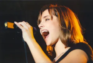 Pop singer Louise, perform in the Smash Hits Tour at Whitley Bay Ice Rink 22 November