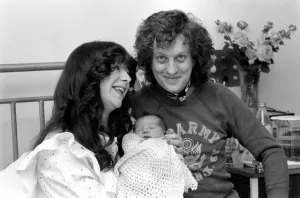 Pop Singer: Slade: Noddy In Wonderland: Noddy Holder with his wife Leeanra