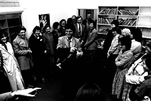 Pop star Cliff Richard was visiting Newcastle on 4th February 1981 to sing the praises of