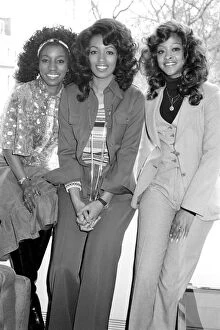 Images Dated 6th April 1976: Pop. 'The Three Degrees'. April 1976 S76-2059-001