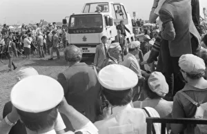 01206 Prints: Pope John Paul IIs visit to Coventry Airport for a mid-morning mass. 30th May 1982