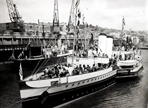 Port of Bristol Authority Centenary. June 30th 1948. Flagship Bristol Queen is chartered