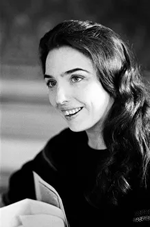 00702 Prints: A portrait of the cellist Charlotte Moorman who is rehearsing at 18 Carlton House