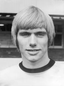 00486 Prints: Portrait of footballer Alun Evans while at Wolverhampton Wanderers FC, 9th August 1966