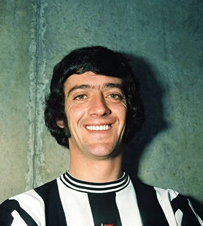 Images Dated 12th July 1974: Portrait of Newcastle Uniteds Terry Hibbitt, taken during a pre-season photocall