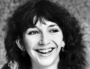 Portrait of singer Kate Bush Singer smiling September 1979