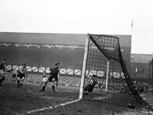 Portsmouth v Newcastle United. FA Cup Quarter-final. Final score 4-2 to Newcastle United
