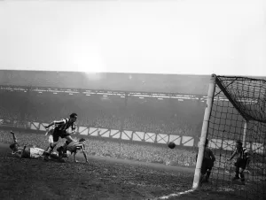 Portsmouth v Newcastle United. FA Cup Quarter-final. Final score 4-2 to Newcastle United