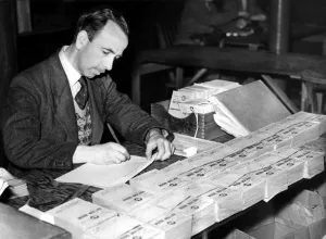 Post World War Two - Second World War - Many thousands of ration books were unclaimed