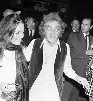 Movies Prints: Premiere of the film Midnight Cowboy'Comedian Marty Feldman
