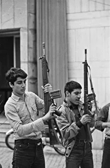 01265 Prints: Be Prepared. The Boys Scout Hall in Tehrans prestigious northern suburb of Shemiran