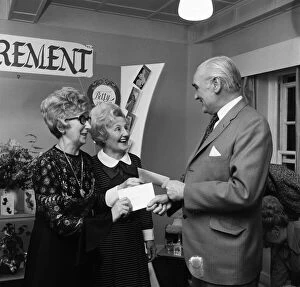 01177 Collection: Presentation to retiring employees at Marks & Spencer, Stockton. 1973