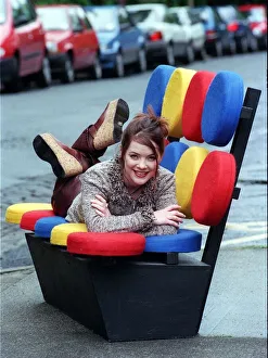 Presenter Marsali Stewart at photocall June 1998 A&copy;mirrorpix