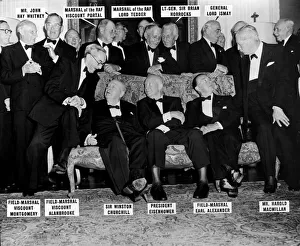 President Eisenhowers wartime leaders reunion party, September 1959