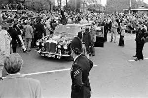 00910 Prints: President Jimmy Carter on his walkabout in Newcastle and Washington, Tyne and Wear