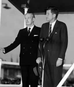 President John F Kennedy and Prime Minister Harold MacMillan President Kennedy