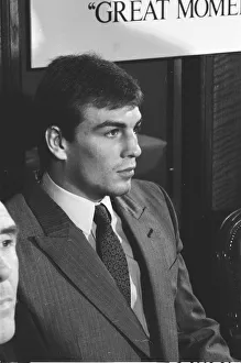 Press conference, Errol Christie against Mark Kaylor 18th October 1985
