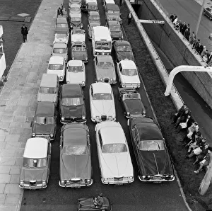 Press day at the BMC works at Longbridge, Birmingham, West Midlands. 2nd October 1967