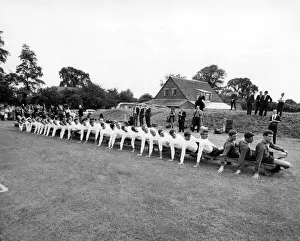 Fitness Prints: Press day for Tottenham Hotspur at Cheshunt training ground in Hertfordshire