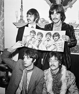 Group Portrait Prints: Press launch of Sgt. Peppers Lonely Hearts Club Band