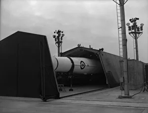 Air Force Prints: Press Visit to R. A. F. Feltwell - Thor Ballistic Missile Base