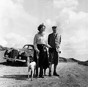 Prime Minister Harold Macmillan with Her Grace the Duchess of Devonshire