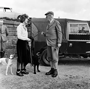 00687 Prints: Prime Minister Harold Macmillan with Her Grace the Duchess of Devonshire